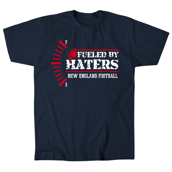 New England Fueled By Haters Mens T-Shirt