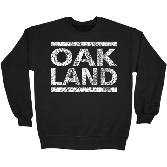Run Oakland Crewneck Sweatshirt