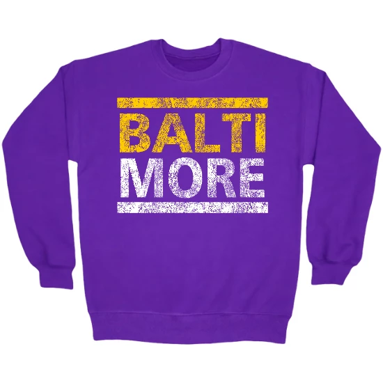 Run Baltimore Crewneck Sweatshirt
