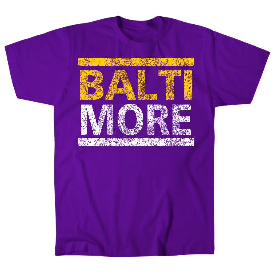 Run Baltimore Mens T-Shirt