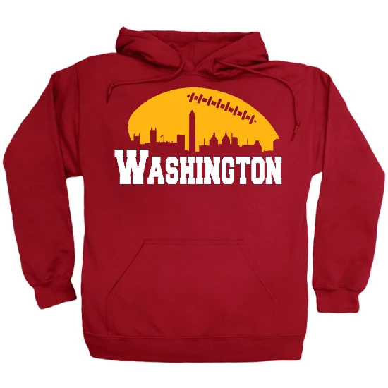 Washington Football Skyline Hoodie