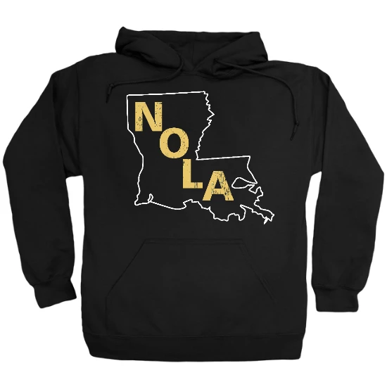 NOLA Map Hoodie