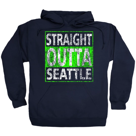 Straight Outta Seattle Hoodie