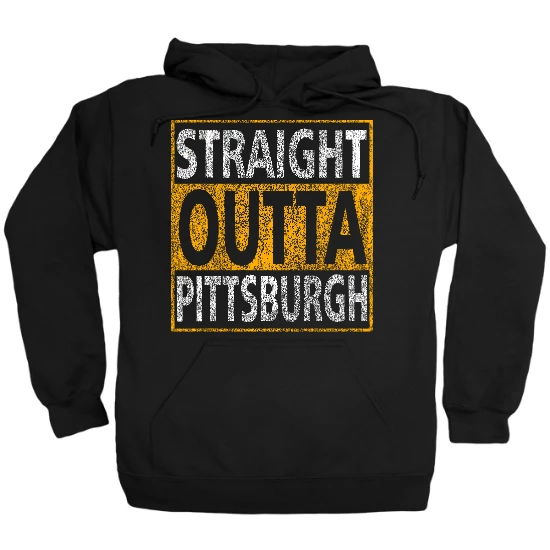 Straight Outta Pittsburgh Hoodie