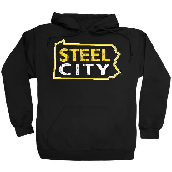 Steel City Map Hoodie