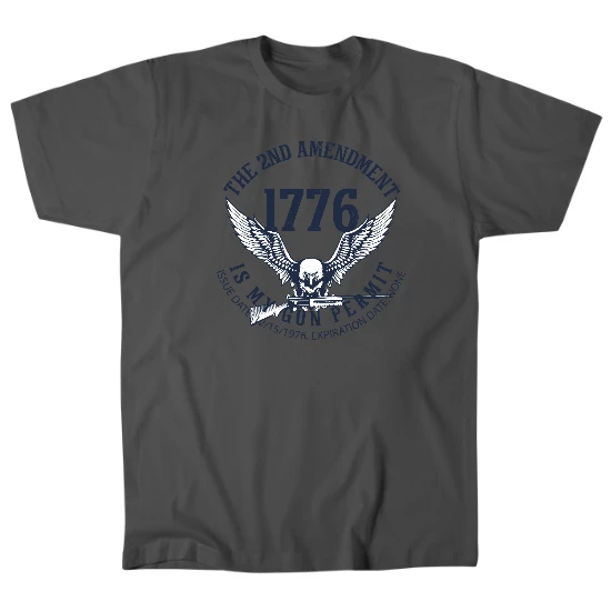 Gun Permit Mens T-Shirt
