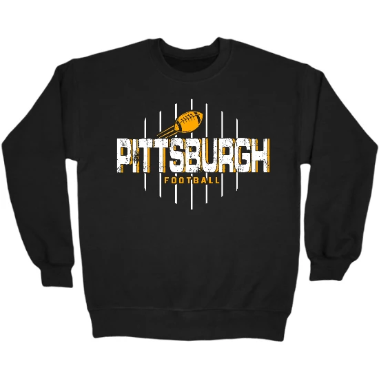 Pittsburgh Football Field Crewneck Sweatshirt