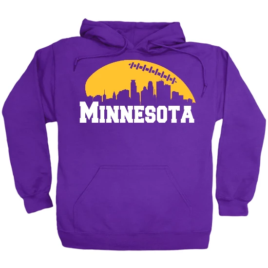 Minnesota Football Skyline! Hoodie