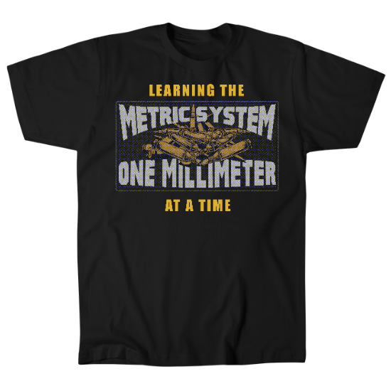 One Millimeter at ATime Mens T-Shirt