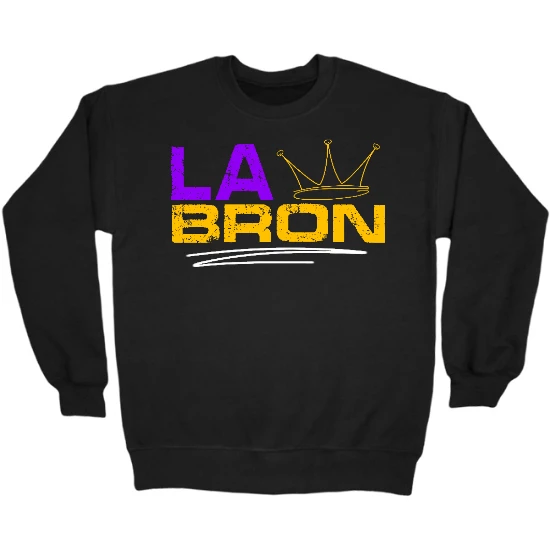 LAbron Basketball Crewneck Sweatshirt
