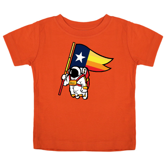 Houston Spaceman Kids T-Shirt