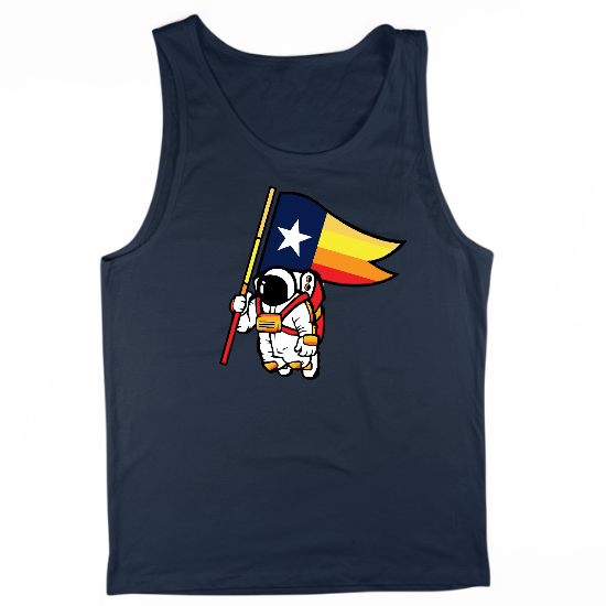 Houston Spaceman Mens Tank Top