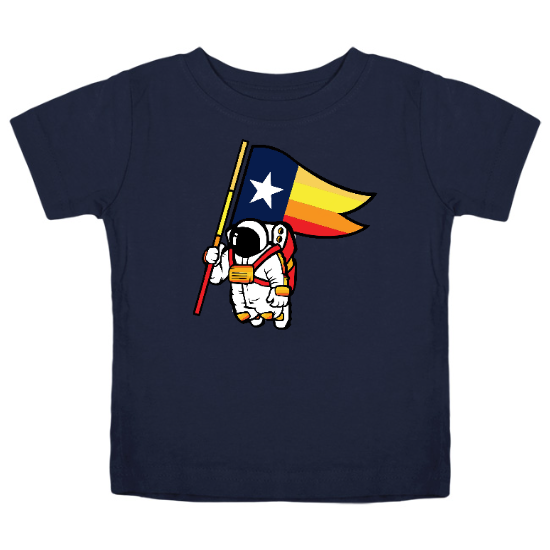 Houston Spaceman Kids T-Shirt