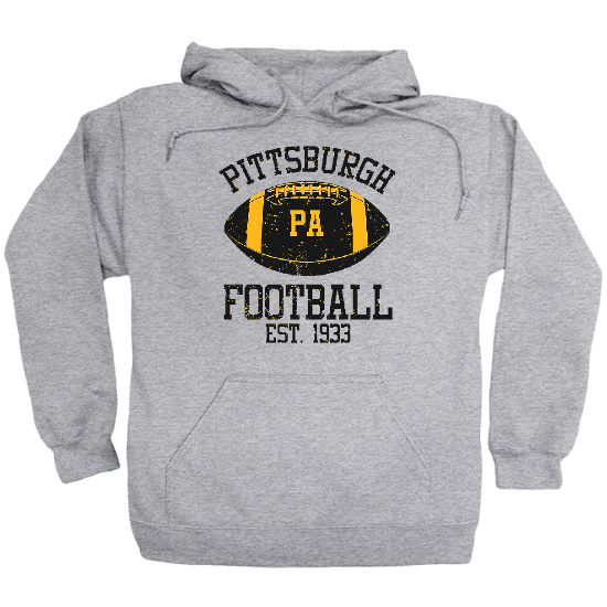 Pittsburgh PA Football Hoodie