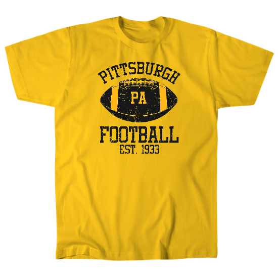 Pittsburgh PA Football Mens T-Shirt