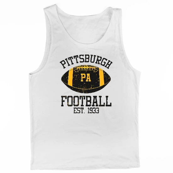 Pittsburgh PA Football Mens Tank Top