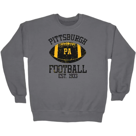 Pittsburgh PA Football Crewneck Sweatshirt