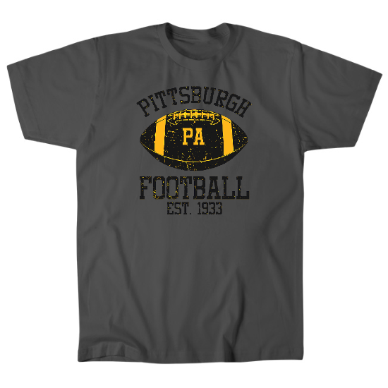 Pittsburgh PA Football Mens T-Shirt