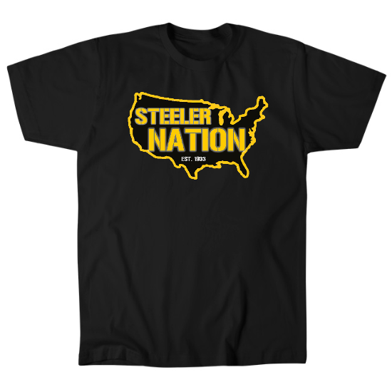 Steeler Nation Mens T-Shirt
