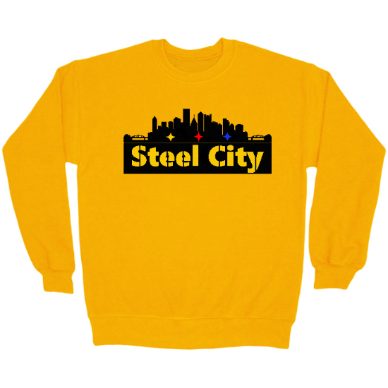 Steel City Skyline Crewneck Sweatshirt