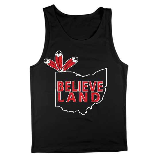 Cleveland Believeland Baseball Mens Tank Top