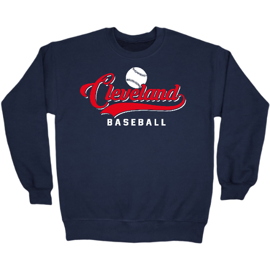 Cleveland Baseball Classic Crewneck Sweatshirt