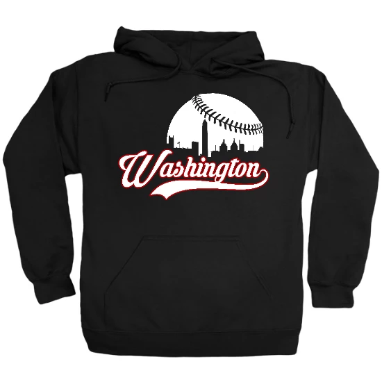 Washington Baseball Skyline Hoodie