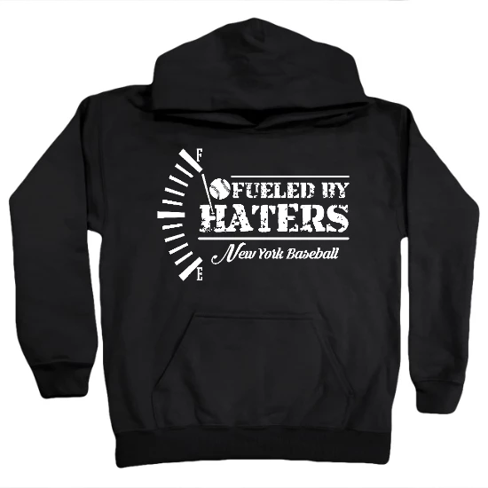 New York Fueled by Haters Baseball Kids Hoodie