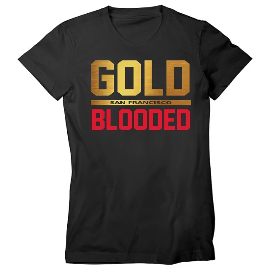 Bleed Gold Womens T-Shirt