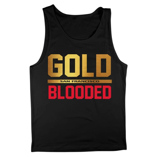 Bleed Gold Mens Tank Top