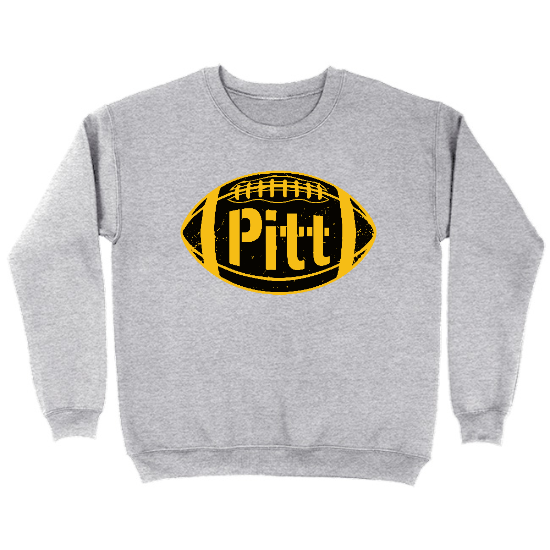 Pitt Football Kids Crewneck Sweatshirt