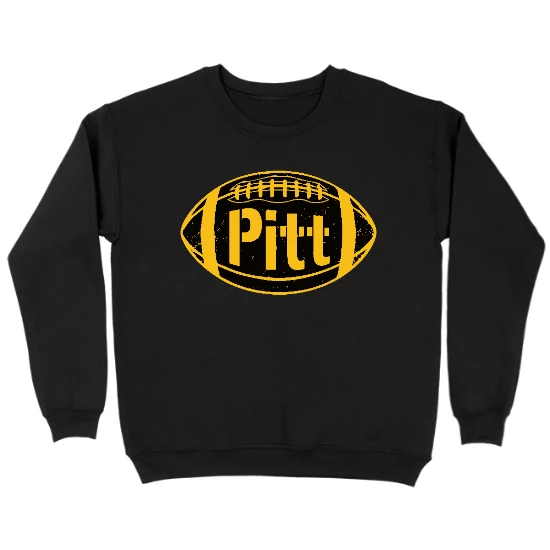 Pitt Football Kids Crewneck Sweatshirt