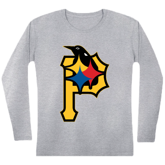 Pittsburgh Mashup Womens Long sleeve T-Shirt