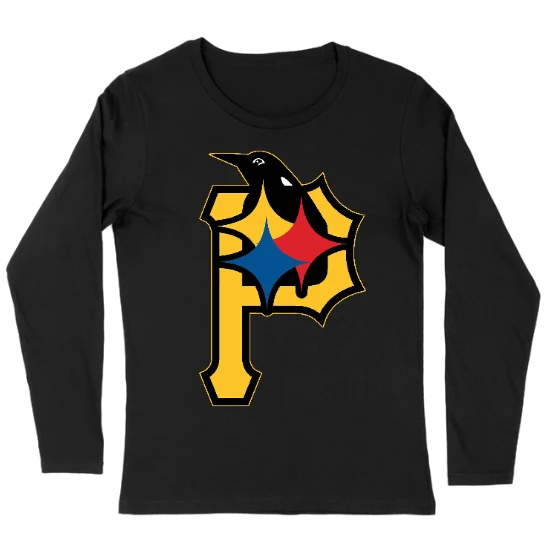Pittsburgh Mashup Womens Long sleeve T-Shirt