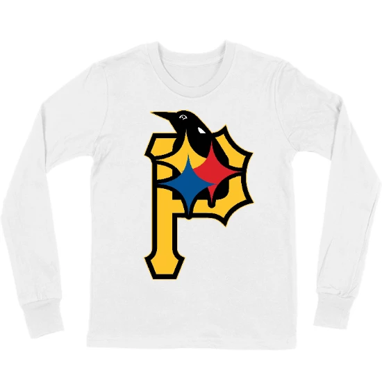 Pittsburgh Mashup Kids Long Sleeve T-Shirt