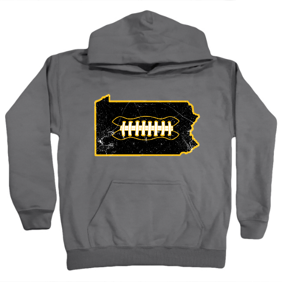Pittsburgh Football State Kids Hoodie