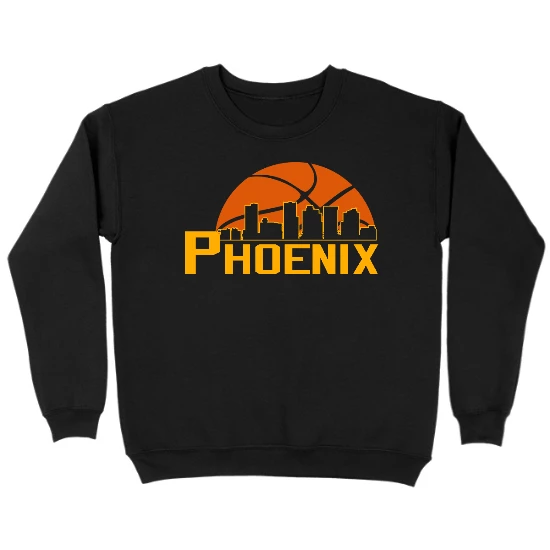 Basketball in the Valley Kids Crewneck Sweatshirt