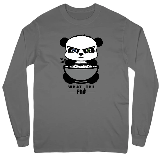 What the Pho Mens Long Sleeve T-Shirt