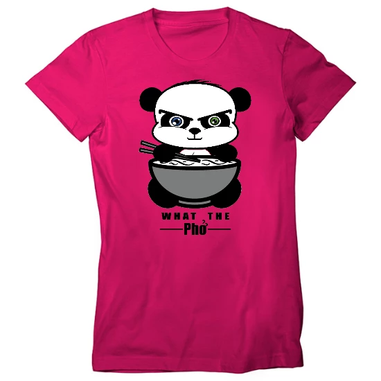 What the Pho Womens T-Shirt