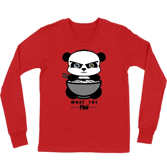 What the Pho Kids Long Sleeve T-Shirt
