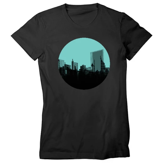 Cityscape Womens T-Shirt