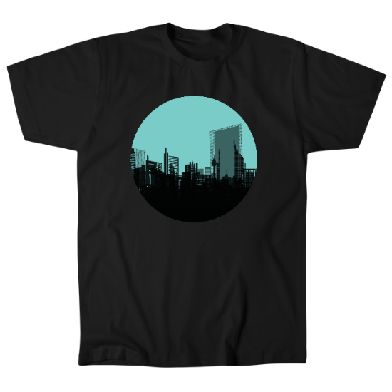 Cityscape Mens T-Shirt
