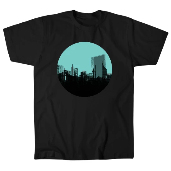 Cityscape Mens T-Shirt