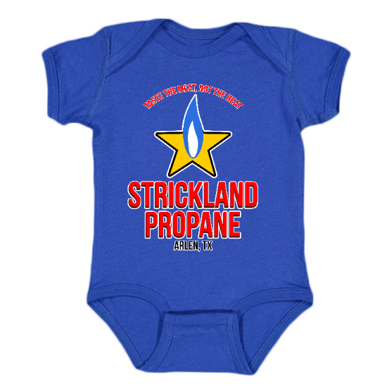 Strickland Propane Onesie