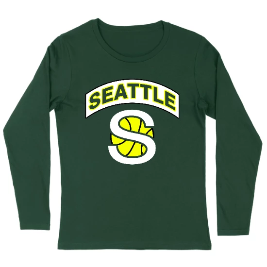 Seattle Basketball Womens Long sleeve T-Shirt