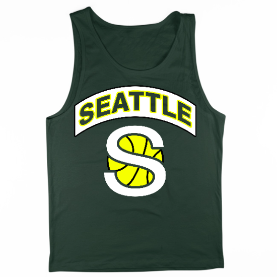Seattle Basketball Mens Tank Top
