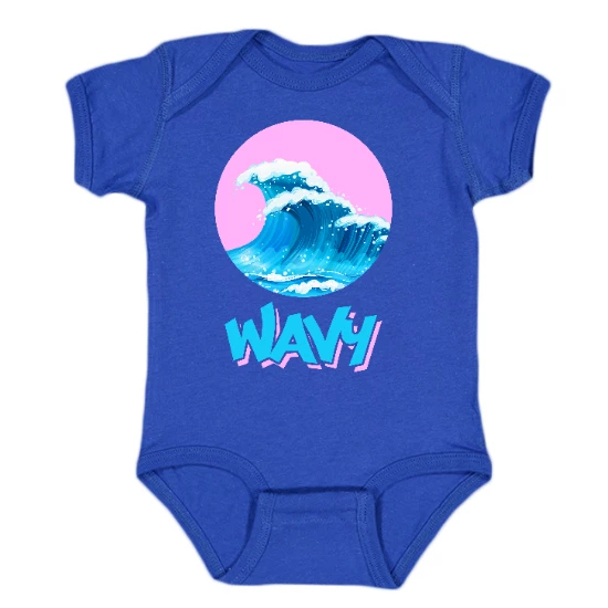 Wavy Onesie
