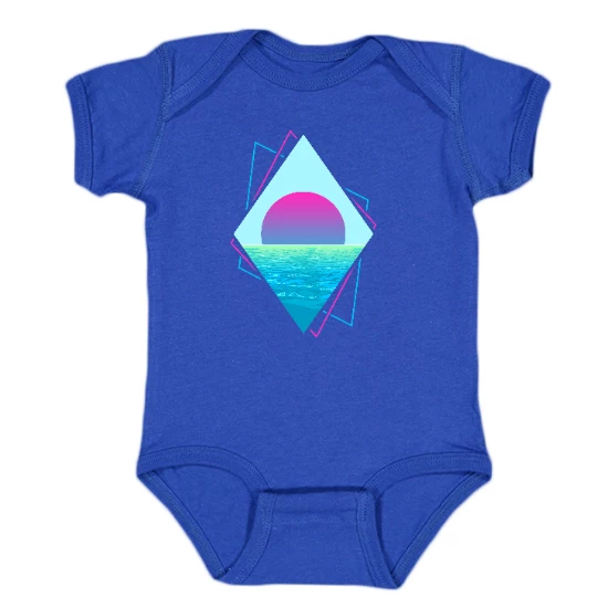 Sunset Ocean Onesie