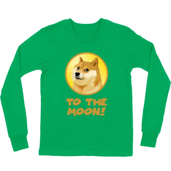 To The Moon! Kids Long Sleeve T-Shirt