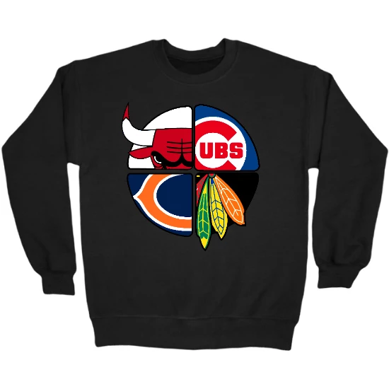 Chicago Mash Up Crewneck Sweatshirt